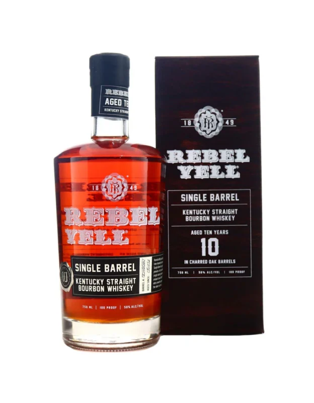 10-Year-Old Single Barrel Bourbon Whiskey 750ml
