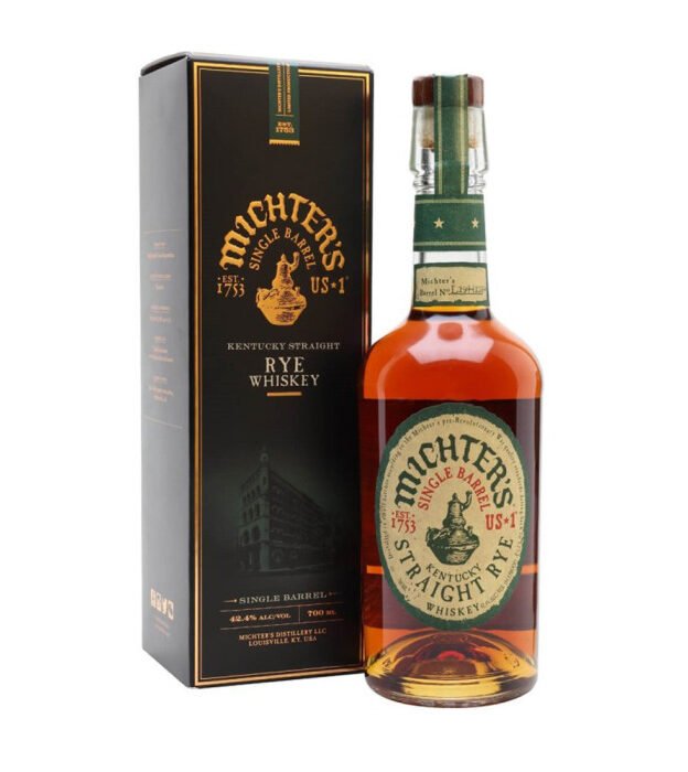 US-1 Single Barrel Straight Rye Whiskey 750ml